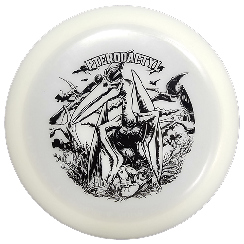 Pterodactylus (Egg Shell Glow) Dino Discs Disc Golf